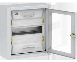 TITAN 5 Корпус металлический ЩРн-12 прозрачная дверь IP31 УХЛ3 IEK