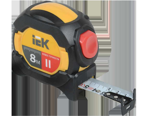 Рулетка измерительная PROFESSIONAL 8м IEK