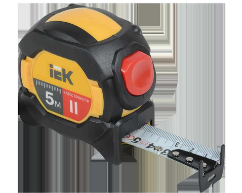 Рулетка измерительная PROFESSIONAL 5м IEK