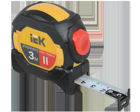 Рулетка измерительная PROFESSIONAL 3м IEK