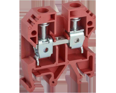 Клемма винтовая КВИ-10мм2 красная IEK