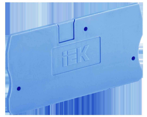 Заглушка для КПИ 2в-6 синяя IEK