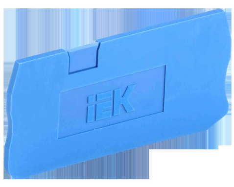 Заглушка для КПИ 3в-1,5/2,5 3 вывода синяя IEK