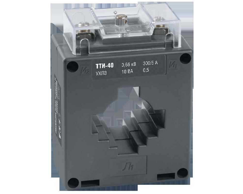 Трансформатор тока ТТИ-40 500/5А 10ВА класс 0,5 IEK