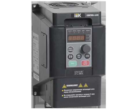 Преобразователь частоты CONTROL-L620 380В 3Ф 0,75-1,5кВт IEK