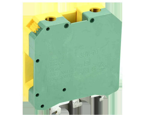 Зажим наборный ЗНИ-70PEN 70мм2 (JXB-земля) IEK