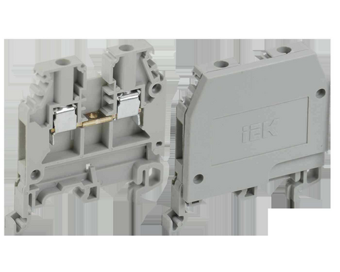 Зажим наборный ЗНИ-2,5мм2 (JXB24А) серый IEK