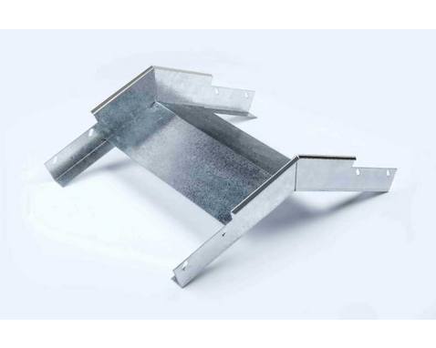 Лотки монтажные угловые для поворота трассы вниз на 45°