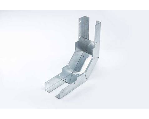 Лотки монтажные угловые для поворота трассы вверх на 90°