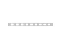 Органайзер кабельный вертикальный для стойки внешний с окнами, ширина 95мм 38U серия EKF PROxima