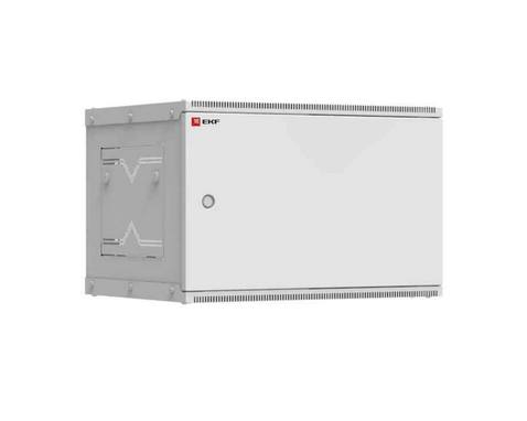 Шкаф телекоммуникационный настенный разборный 6U (600х350) дверь металл, Astra серия EKF PROxima