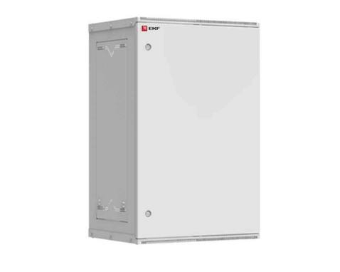 Шкаф телекоммуникационный настенный разборный 18U (600х450) дверь металл, Astra серия EKF PROxima