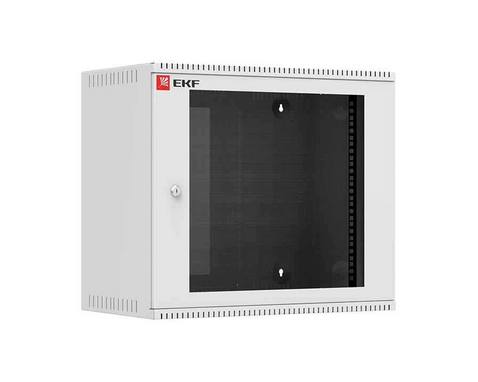 Шкаф телекоммуникационный настенный 9U (600х550) стекло, Astra серия EKF PROxima