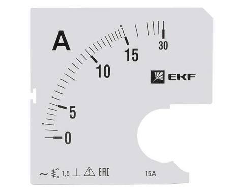 Шкала сменная для A961 15/5А-1,5 EKF PROxima