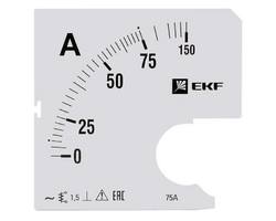 Шкала сменная для A961 75/5А-1,5 EKF PROxima