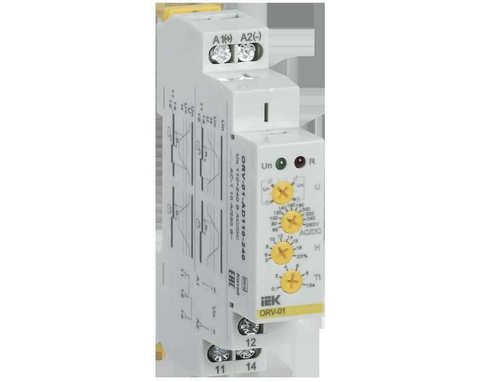 Реле контроля напряжения ORV 1 фаза 110-240В AC/DC IEK