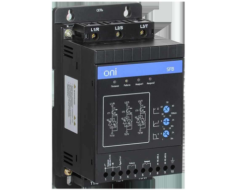 Устройство плавного пуска SFB 3Ф 380В 5,5кВт 11A Uупр 24В Modbus ONI