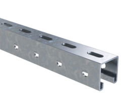 С-образный профиль 41x41, L650, толщ.2 мм, нержавеющая сталь AISI 304
