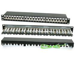 Hyperline PP2-19-24-8P8C-C6A-SH-110D Патч-панель 19