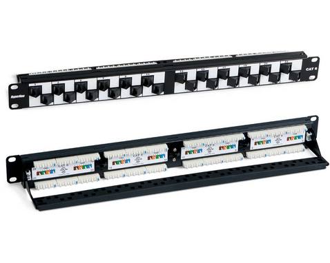 Hyperline PP2A-19-24S-8P8C-C6-110 Патч-панель 19