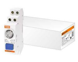 ВЫКЛЮЧАТЕЛЬ КНОПОЧНЫЙ С ИНДИКАЦИЕЙ ВКИ-47 СИНИЙ (LED) 2НО;1НЗ AC/DC TDM