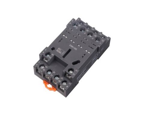 ЦОКОЛЬ STB14-E 4CO, 10A(300V), ВИНТОВОЙ ЗАЖИМ, ЧЕРНЫЙ, НА РЕЙКУ DIN35, ДЛЯ RKL4CO, 56.34, RPM4, LY4