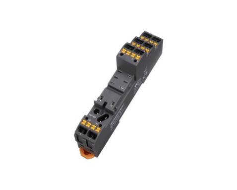 ЦОКОЛЬ SRU08-ST, 10A(300V), PUSH-IN, ЧЕРНЫЙ, НА РЕЙКУ DIN35, ДЛЯ RFT2CO, 46.52, G2R-2, KRI2