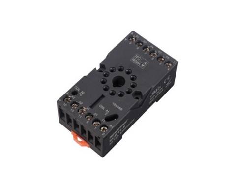 ЦОКОЛЬ SUB11-E, 3CO/11PIN, 12A(300V), ВИНТОВОЙ ЗАЖИМ, ЧЕРНЫЙ, НА РЕЙКУ DIN35/ПАНЕЛЬ, ДЛЯ RUB3CO, R15, 60.13, RRD3, MT3, RUMC3, MK3