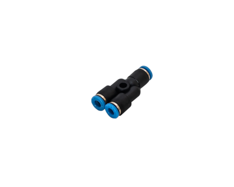 Фитинг мини пластиковый цанговый Y-образный PY 03C