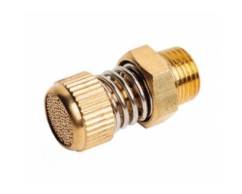 Глушитель выхлопа латунный с дросселем SD03