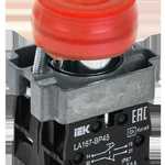 Кнопка управления LA167-BP45 d=22мм 1з+1р красная IEK