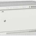 ITK Шкаф настенный LINEA WE 6U 600х450мм дверь металл серый