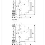 Реле циклическое ORT 1 контакт 12-240В AC/DC IEK