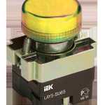 Индикатор LAY5-BU65 d=22мм желтый IEK