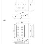 Корпус металлический ЩЭ-6 36 УХЛ3 IP31 LIGHT IEK