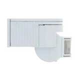 ИК датчик движения наст. 1200Вт 180гр. до 12м IP44 MS-118B EKF PROxima