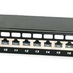 Hyperline PP2-19-24-8P8C-C6A-SH-110D Патч-панель 19