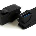 Вставки формата Keystone Jack с проходным адаптером USB 3.0 (Type A), 90 градусов Hyperline серии KJ1-USB-VA3
