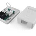 Розетки компьютерные RJ-45 (8P8C), категория 6 Hyperline серии SB1-X-8P8C-C6