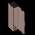 НАПОЛЬНЫЙ ШКАФ SF БЕЗ МОНТАЖНОЙ ПЛАТЫ 2000x300x800